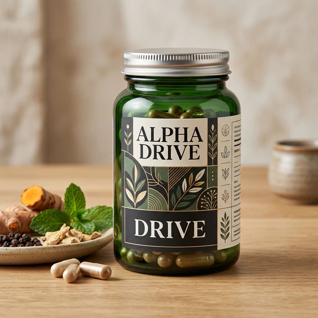 Alpha Drive kosttillskott burk - köp Alpha Drive online Sverige
